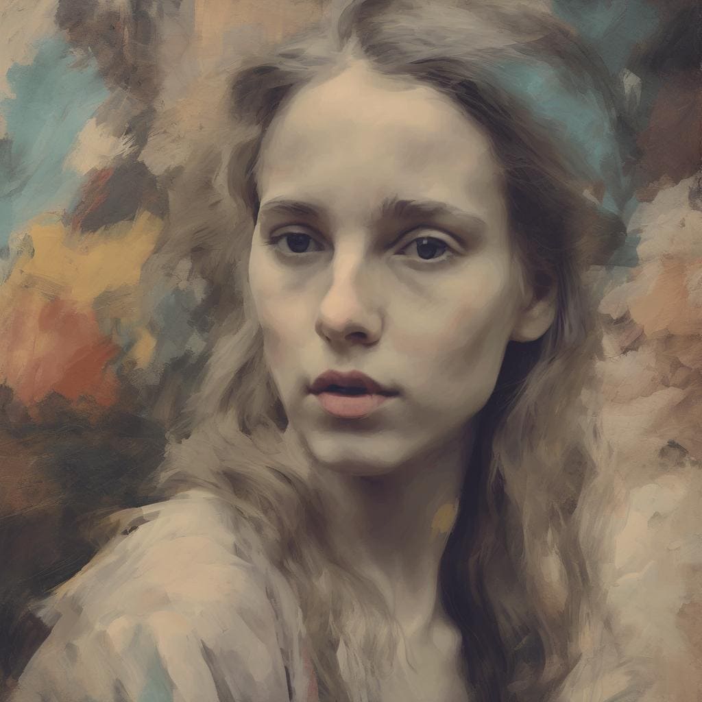 Οπτική αναπαράσταση, εξέλιξη τεχνικής στον καμβά, ψηφιακό πορτρέτο γυναίκας, σύγχρονη τέχνη, εικαστικές τεχνικές, ρεαλιστική απεικόνιση, δημιουργία καμβά, σύγχρονη εικονογραφία, καλλιτεχνική εξέλιξη, μοντέρνες τεχνικές ζωγραφικής, art, digital art, modern techniques, portrait painting, canvases innovation, creative art techniques.